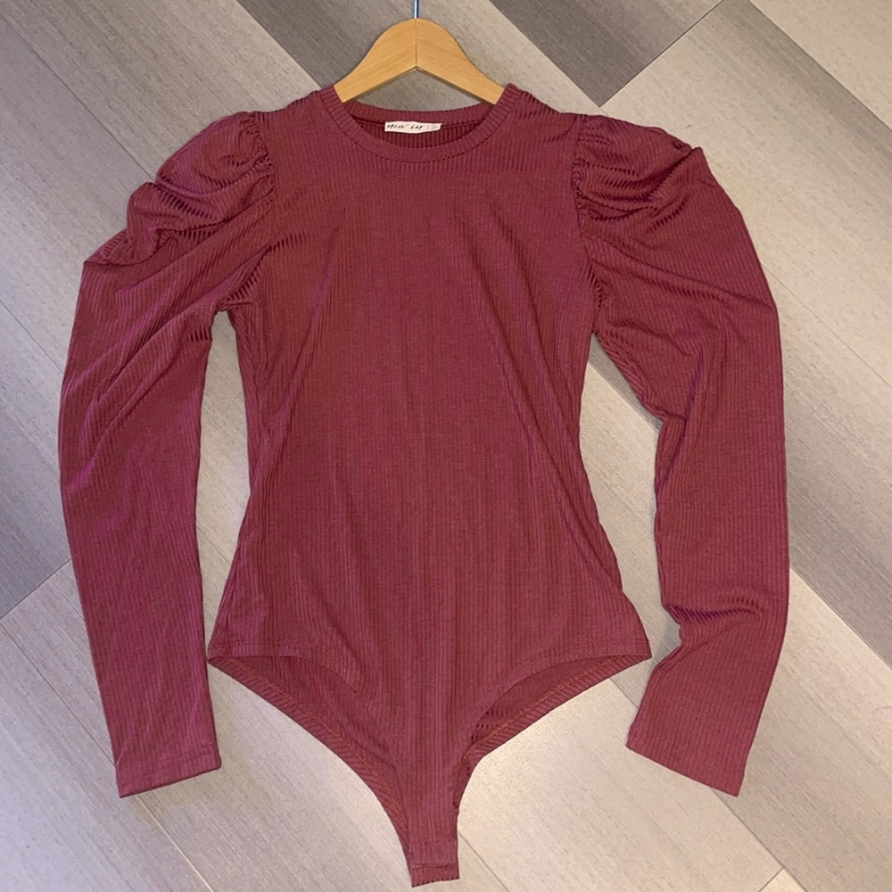 Ribbed Bodysuit